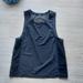 Lululemon Athletica Tops | Lululemon Activewear Tank-Top Sleeveless Back-Mesh Black Women Chest 34" | Color: Black | Size: Chest 34"