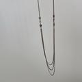 American Eagle Outfitters Jewelry | Aeo Vintage Arrow Layered Necklace | Color: Brown/Silver | Size: Os