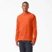Dickies Men's Cooling Performance Sun Shirt - Bright Orange Size S (SL607)