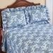 Bungalow Rose Lightweight Cotton Blend Envelope Sham Cotton Blend in Blue/Gray | 20 H x 26 W x 1 D in | Wayfair 211AD4BADBD84037A75721E786937A4D