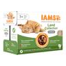 IAMS Delights Adult in Salsa 24 x 85 g Alimento umido per gatti - Sapori di Terra