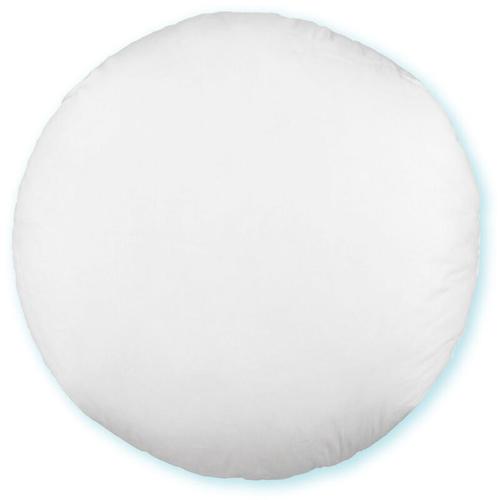 Füllkissen ( 50cm rund ) Kissenfüllung mit Polyester ( Premium ) Füllung – Weiß