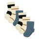 ewers - Socken Rippe & Ringel 6Er-Pack In Indigo/Beige, Gr.27-30