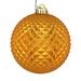 Vickerman 6" Antique Gold Durian Glitter Ball Ornament, 4 per Bag