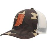 Men's Local Crowns Camo Indiana Icon Woodland State Patch Trucker Snapback Hat