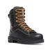 Danner Quarry USA 8in Alloy Toe Boots Black 9.5D 17311-9-5D