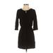 Divided by H&M Casual Dress: Black Print Dresses - Women's Size Small