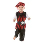Costume de pirate pour bébés et petits enfants