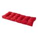 Greendale Home Fashions Sunbrella Outdoor Bench Seat Cushion Acrylic in Red | 5 H x 51 W x 18 D in | Wayfair SC5812-JOCKEYRED