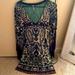 Free People Dresses | Free People Long Sleeve Mid Dress. Never Worn. Tags On!! | Color: Black/Cream | Size: S