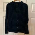 J. Crew Tops | Jcrew Boy Button Down Top | Color: Blue/Green | Size: 8