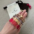 Coach Jewelry | Coach & Kate Spade Bangles Bracelet- Excellent | Color: Gold | Size: Os