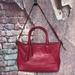 Coach Bags | Coach Legacy Molly 21132 East/West Leather Satchel Handbag Crossbody | Color: Red | Size: Os