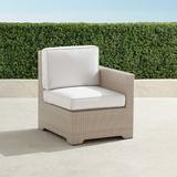 Small Palermo Right-facing Chair in Dove Finish - Rumor Snow - Frontgate