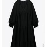 Zara Dresses | Brand New Black Dress From Zara | Color: Black | Size: L