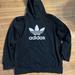 Adidas Shirts | Adidas Mens L Black Trefoil Logo Hoodie | Color: Black | Size: L