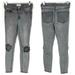 Free People Jeans | Free People Jeans Womens 26x26 Gray Skinny Distressed High Rise Denim | Color: Gray | Size: 26