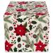 Woodland Christmas Table Runner by DII in Red