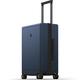 LEVEL8 Carry on Hand Luggage Suitcases, Lightweight 100% PC Trolley Case Micro-Diamond Textured Design Hard Shell Suitcase, TSA Approved Cabin Luggage with 8 Spinner Wheels(50cm, 40L,Dark Blue)