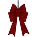 Northlight Seasonal 26" LED Lighted Red Tinsel Bow Christmas Decoration Plastic | 26 H x 3 W x 15 D in | Wayfair NORTHLIGHT H92306