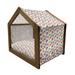 East Urban Home Purple Wood Dog House Wood House in Brown | 22.44 H x 23.62 W x 17.72 D in | Wayfair BCA86B1EFDC040FB8E5AC424058B988A