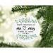 The Holiday Aisle® Greenery Eucalyptus Ball Ornament Ceramic/Porcelain in White | 2.8 H x 2.8 W x 0.1 D in | Wayfair