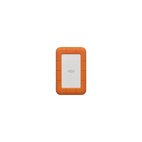 LaCie Rugged USB-C Externe Festplatte 2000 GB Orange, Silber