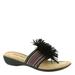 Minnetonka Tricia - Womens 7 Black Sandal W