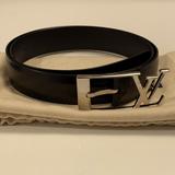 Louis Vuitton Accessories | Louis Vuitton Belt | Color: Black | Size: 34”