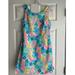 Lilly Pulitzer Dresses | Lilly Pulitzer Blue/Pink Floral Mila Shift Dress | Color: Blue/Pink | Size: 2