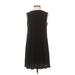 American Eagle Outfitters Casual Dress - Shift High Neck Sleeveless: Black Solid Dresses - Women's Size Small