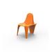 Vondom F3 Patio Dining Side Chair Plastic/Resin in Orange | 31.5 H x 20.75 W x 24 D in | Wayfair 60003F-Orange