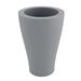 Vondom Nano Resin Pot Planter Resin/Plastic in Gray | 14.25 H x 7 W x 7 D in | Wayfair 42118A-Steel