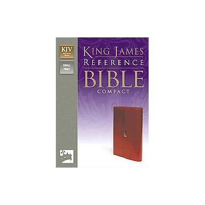 Holy Bible - King James Version Reference Bible Burgundy Premium Leather Look (Hardcover - Compact)