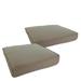 Outdoor Dining Seat Cushion Square Set of 2