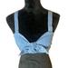 American Eagle Outfitters Other | Aeo Denim Twist Bandeau Top Or Bikini Top | Color: Blue | Size: Xs