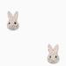 Kate Spade Jewelry | Kate Spade Magic Easter Bunny Novelty Earrings With Dust Bag | Color: Silver | Size: Os