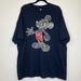 Disney Shirts | Disney Mickey Mouse Tee In Men's Size 2xl | Color: Black/Red | Size: Xxl