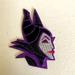 Disney Other | Maleficent Patch | Color: Black/Purple | Size: Os