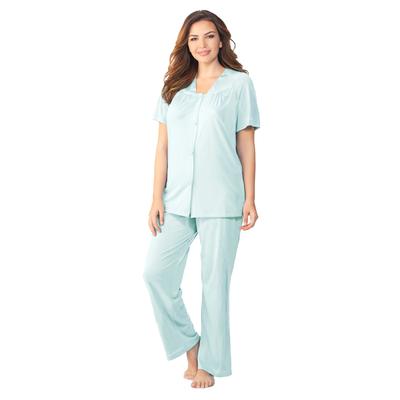 Plus Size Women's Short Sleeve Pajama by Exquisite...