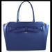 Kate Spade Bags | Kate Spade Joley Avalon Navy Blue Pebbled Leather Tote Handbag | Color: Blue | Size: Os