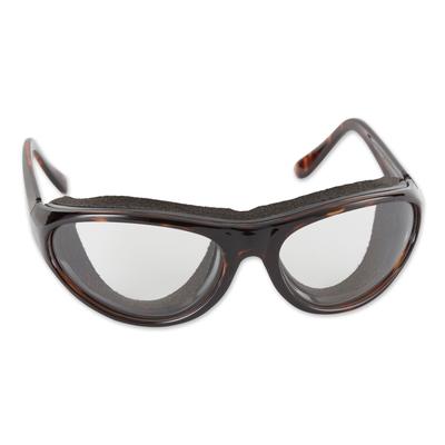 Onion Goggles - Tortoise by RSVP International in Brown