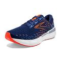 Brooks Men's Glycerin Gts 20 Running Shoe, Blue Depths Palace Blue Orange, 10 UK