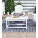 Polytrends Laguna All Weather Poly Outdoor Coffee Table - Rectangle