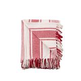 Channing Stripe Crimson 50" x 60" Throw Blanket