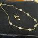 J. Crew Jewelry | Euc J Crew Necklace And A Pair Of Earrings With A Spare Too! | Color: Gold | Size: Os