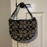 Coach Bags | Authentic Coach Boho Bag In Signature Black Canvas | Color: Black/Gray | Size: Os