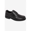 Wide Width Men's Park Drew Shoe by Drew in Black Leather (Size 12 W)