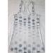 Lululemon Athletica Tops | Lululemon White Gray Polka Seaside Dot Cool Racerback Tank Top Womens Size 2 | Color: Gray/White | Size: 2