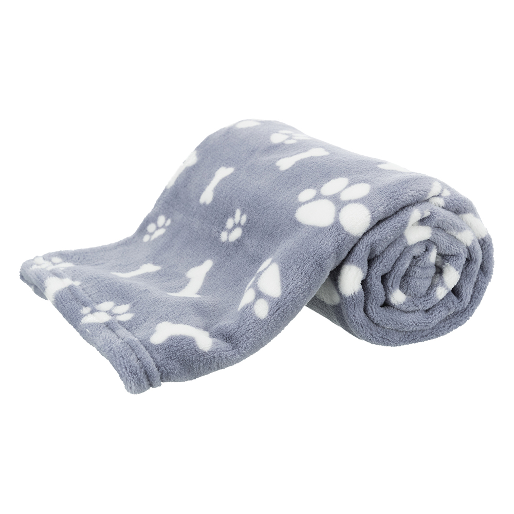 Coperta Trixie Kenny - L 150 x P 100 cm, blu